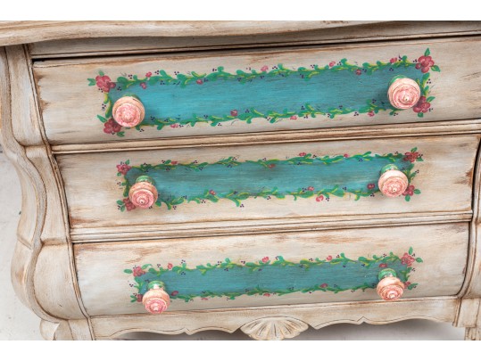Small Child's Hand-Painted French Chest