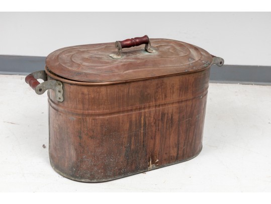 Antique Copper Boiler