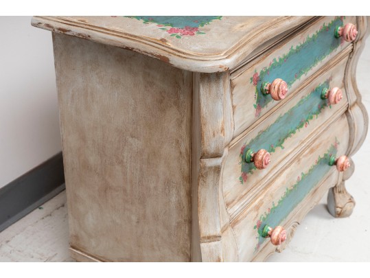 Small Child's Hand-Painted French Chest