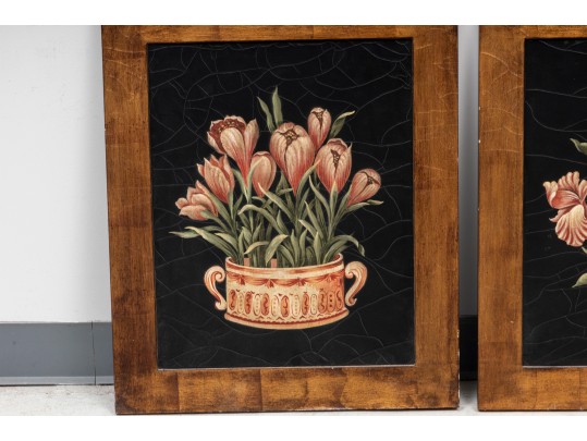 Pair Of Contemporary Still Life Artworks 