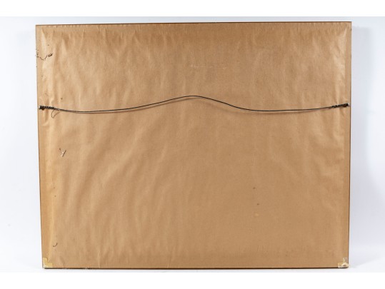 Pencil Signed Limited Edition Hand-Colored Estate Lithograph