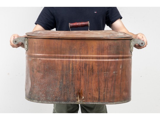 Antique Copper Boiler