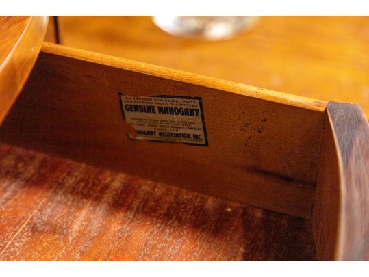 Vintage Sheraton Mohogany China Cabinet