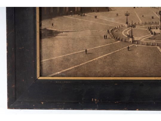 Charles Soulier (Italian, B. 1840 - 1891) Saint Peters Square Vintage Photo Print