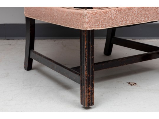 Vintage George III Style Library Chair