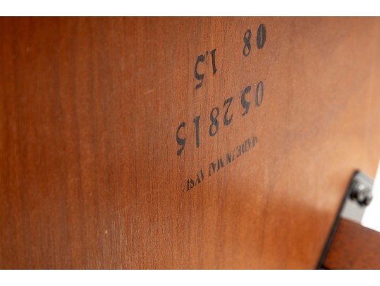 Knight's Furniture Oval Marquetry Side Tables