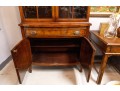 Vintage Sheraton Mohogany China Cabinet