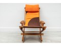 Mid-Century Padded Sling Chair