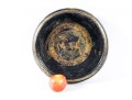 Decorative Oriental Black Laqeured Bowl
