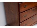 Vintage Eldred Wheeler Chippendale Style Cherry Tall Chest Of Drawers