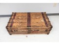 Antique Alexander McDonald French Flat Travel Trunk