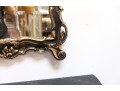 Black/Gilt Rococo Style Wall Mirror 