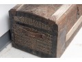 Vintage Wood Faux Gator Skin Chest/Trunk