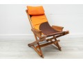 Mid-Century Padded Sling Chair