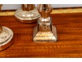 Decorative Mercury Glass Candlestick Holders