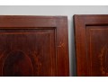 Pair Of Reclaimed Inlaid Marquetry Cabinet Doors