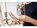 Virginia Metalcrafters Brass Sconces