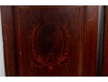 Pair Of Reclaimed Inlaid Marquetry Cabinet Doors