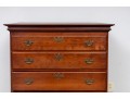 Vintage Eldred Wheeler Chippendale Style Cherry Tall Chest Of Drawers