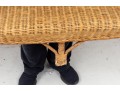 Vintage Children's Wicker Bench