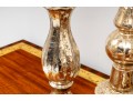 Decorative Mercury Glass Candlestick Holders