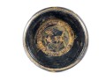 Decorative Oriental Black Laqeured Bowl