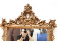 Rococo Giltwood Hand Carved Wall Mirror