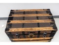 Large Antique Likly & Rockett Steamer Trunk