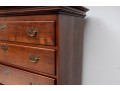 Vintage Eldred Wheeler Chippendale Style Cherry Tall Chest Of Drawers