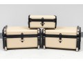 Trio Of Retro Global Views Travel/Storage Trunks