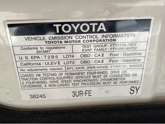 2015 Toyota Land Cruiser, 8 Cylinder, 90K Miles, Estate Vehicle 