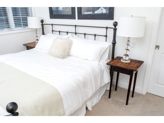 Pair Of Rustic Farmhouse Side Tables