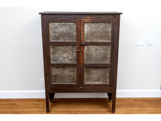 Fabulous Antique Farmhouse Pie Safe
