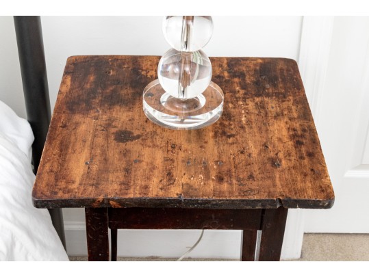 Pair Of Rustic Farmhouse Side Tables