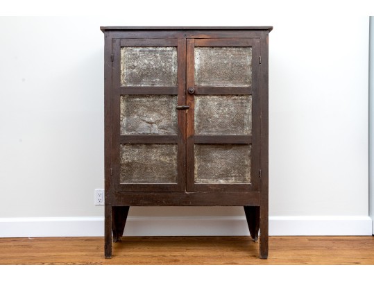 Fabulous Antique Farmhouse Pie Safe