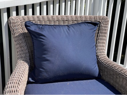 Kingsley-Bate Pair Of Woven Wicker Outdoor Armchairs