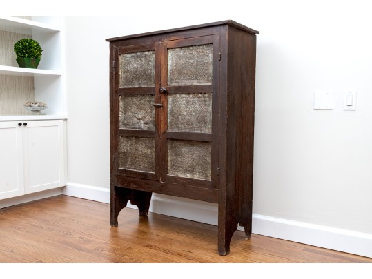 Fabulous Antique Farmhouse Pie Safe