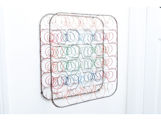 Textural Mixed Media Wall Mounted Sculpture