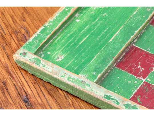 Antique Hand-painted Game Board