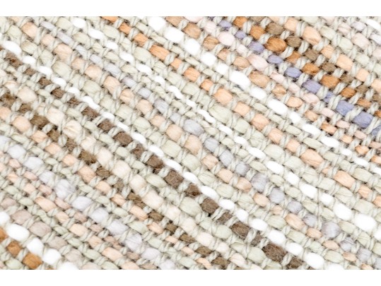 Vintage Crate & Barrel Leather Upholstered Club Chair And Throw Blanket