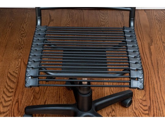 Handsome Industrial Chic Table With Desk Chair