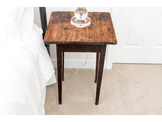 Pair Of Rustic Farmhouse Side Tables