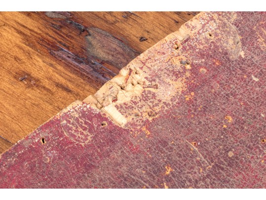 Antique Hand-painted Double Sided Game Board