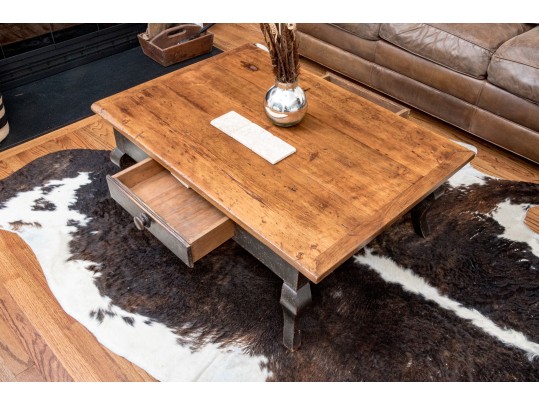 Delightful French Country Cocktail Table