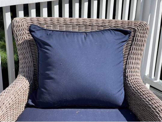 Kingsley-Bate Pair Of Woven Wicker Outdoor Armchairs