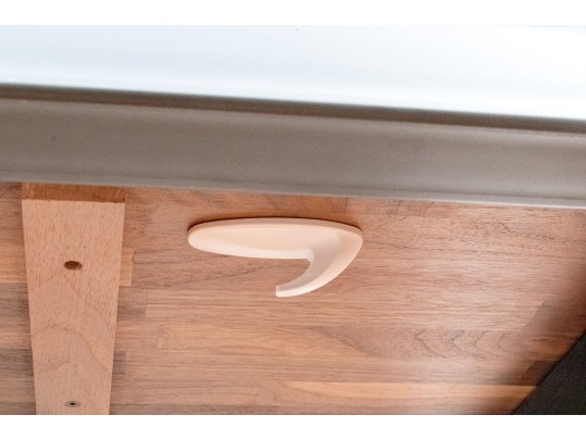 Handsome Industrial Chic Table With Desk Chair