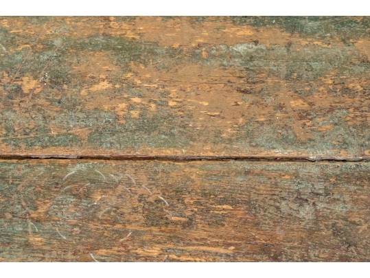 Charming Antique Painted Blanket Chest