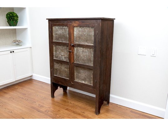 Fabulous Antique Farmhouse Pie Safe