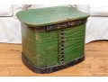 Hand-crafted Wood And Iron Lidded Storage Box
