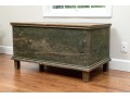 Charming Antique Painted Blanket Chest
